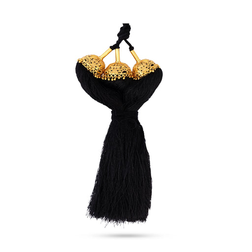 Hair Kunjalam - 6 Inches | Kuchi / Jada Kuppulu / Bridal Hair Accessory / Jewellery For Dance & Hair Decor - Ethnic Wear Accessories