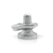 Mercury Shiv Ling Murti- 3 x 3.25 Inches | Shiva Lingam Statue / Shivling Statue For Pooja & Spiritual Worship - Sphatik & Semi Precious Stone Murties