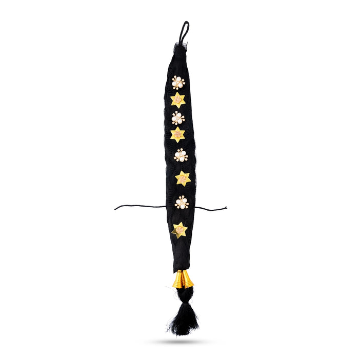 Kemp Readymade Jadai - 17 Inches | 5 Bits Stone Jadai/ Artificial Jadai For Varalakshmi decor