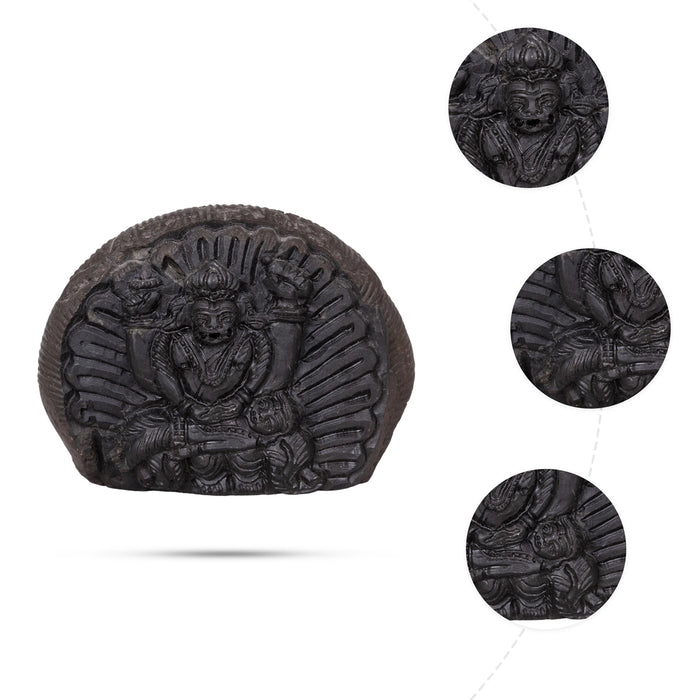 Shaligram Murti | Shaligram Idol / Stone Deity / Saligram Murti for Pooja - Saligrama Stones & Murties