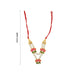 Moti Mala - 2 Inches | Artificial Jewellery / Pearl With Lotus Mala for Deity - Neck & Body Accessories