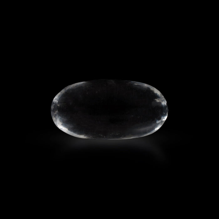 Banalingam - 1.75 x 1 Inches | Sphatik Banalinga Shivling / Spatik Banalingam for Pooja - Sphatik & Semi Precious Stone Murties
