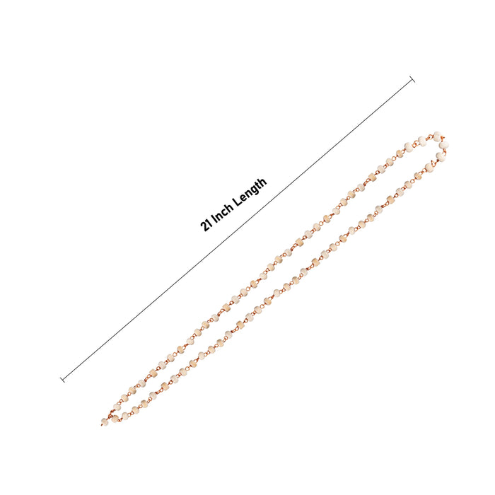 Tulasi Mala With Copper Knot - 21 Inches | 108 Beads Tulsi Kanthi Mala/6mm/Thulsi Mala/ Thulasi Malai For Japa - Tulsi Mala, Pendant, Bracelet