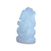 Opel Ganesh Murti - 2.5 x 1.75 Inches | Opal Vinayaka Statue/ Ganpati Idol for Pooja/ 120 Gms - Sphatik & Semi Precious Stone Murties