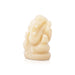 Ganesha Murti Statue - 2.5 x 1.75 Inches | Opal Statue/ Vinayaka Idol for Pooja/ 125 Gms Approx - Sphatik & Semi Precious Stone Murties