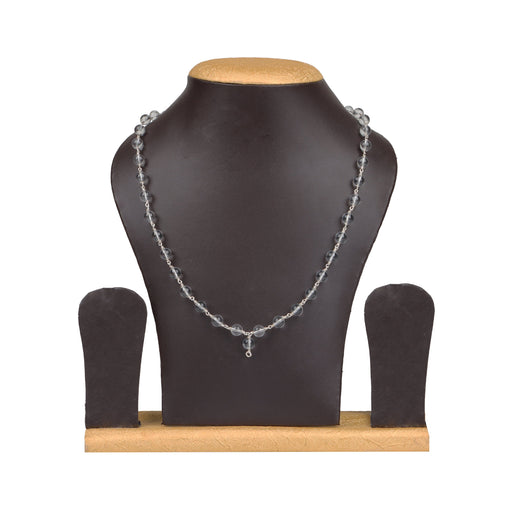 Spatika Mala - 13 Inches | 54 Beads Sphatik Mala/ Silver Thread Sphatik Stone Mala for Men & Women - Sphatik Mala, Pendant, Bracelet