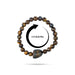 Tiger Eye Beads Bracelet - 2.5 inches | Semi precious Bracelet / Beaded Bracelet for Men & Women - Bracelet