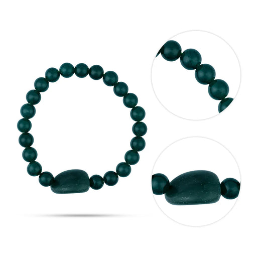 Jade Bracelet - 2.5 inches |Semi Precious Bracelet/ Beaded Bracelet for Men & Women - Bracelet