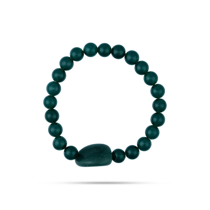 Jade Bracelet - 2.5 inches |Semi Precious Bracelet/ Beaded Bracelet for Men & Women - Bracelet
