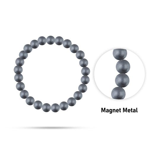 Bracelet - 2.5 Inches | Hand Band / Magnet Metal Hand Bracelet for Men & Women - Bracelet