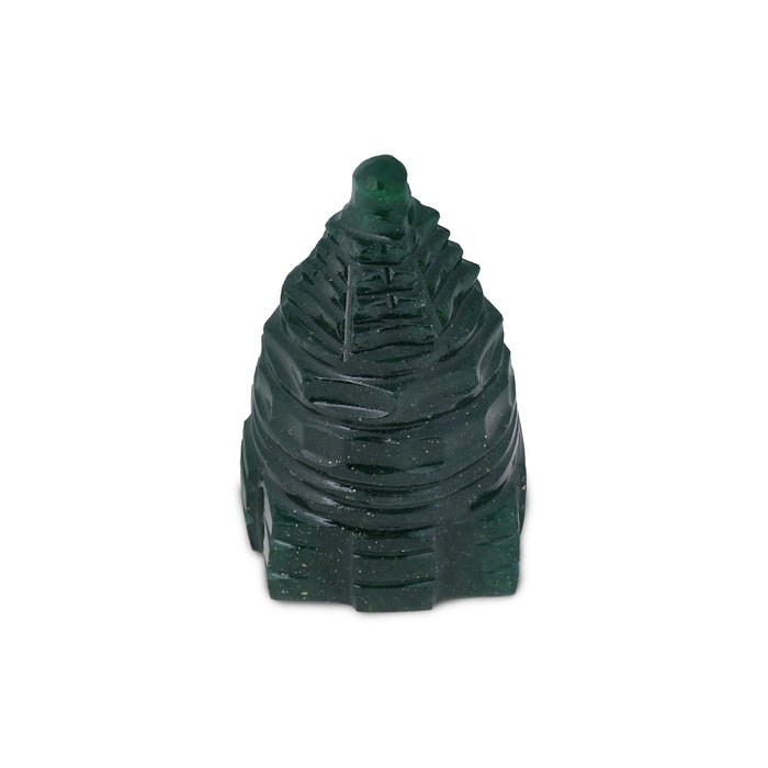 Maha Meru - 2.25 x 1.25 Inches | Jade Sri Yantra/ Mahameru Yantra/ Shri Yantra for Pooja