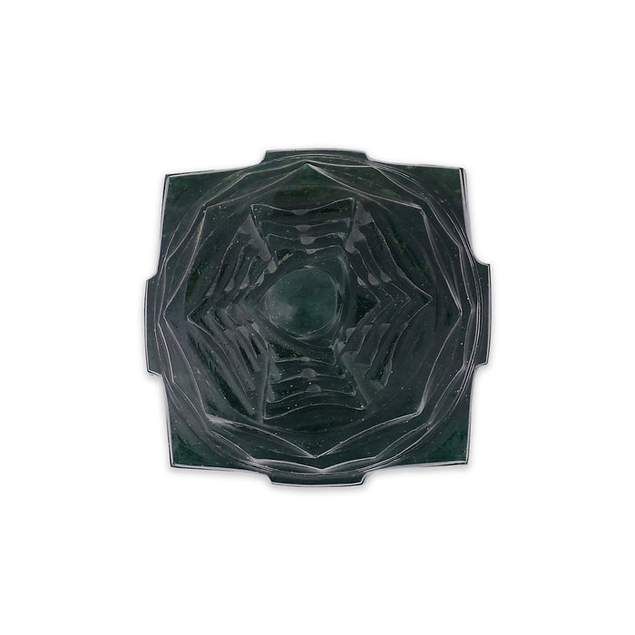 Maha Meru - 2.25 x 1.25 Inches | Jade Sri Yantra/ Mahameru Yantra/ Shri Yantra for Pooja