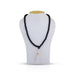 Hakik Mala - 21 Inches | Agate Mala/ Black Hakeek Mala for Men & Women - Mala & Pendant
