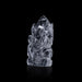 Spatik Ganesha Murti - 2.25 x 1 Inches | Sphatik Ganpati Murti / Sphatika Vinayagar Statue for Pooja - Sphatik & Semi Precious Stone Murties