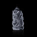 Spatik Ganesha Murti - 2.25 x 1 Inches | Sphatik Ganpati Murti / Sphatika Vinayagar Statue for Pooja - Sphatik & Semi Precious Stone Murties