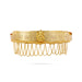 Hip Belt - 1.5 x 9.5 Inches | Gold Polish Jewellery/ Lakshmi With Chain Design Waist Belt for Women - Ethnic Wear Accessories