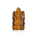 Tiger Eye Stone Ganesh Murti - 2 x 1.25 Inches | Tiger Stone Eye Ganpati Murti/ Ganpati Idol for Worship - Sphatik & Semi Precious Stone Murties