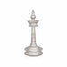 Kerala Kuthu Vilakku Set - 8.5 Inches | Silver Kerala Kuthuvilakku / Nilavilakku / Kerala Lamp for Pooja - Kuthuvilakku