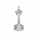 Kerala Kuthu Vilakku Set - 8.5 Inches | Silver Kerala Kuthuvilakku / Nilavilakku / Kerala Lamp for Pooja - Kuthuvilakku