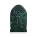 Ganesha Murti- 7.5 x 4.5 Inches | Jade Idol/ Ganapathi Statue / Vinayaka Idol for Pooja - Sphatik & Semi Precious Stone Murties