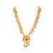 Mukut Mala Kundal Set  - 5 Inches | Kiritam/ Crown/ Gold Polish Jewellery for Deity - Deity Jewellery & Vastra Sets