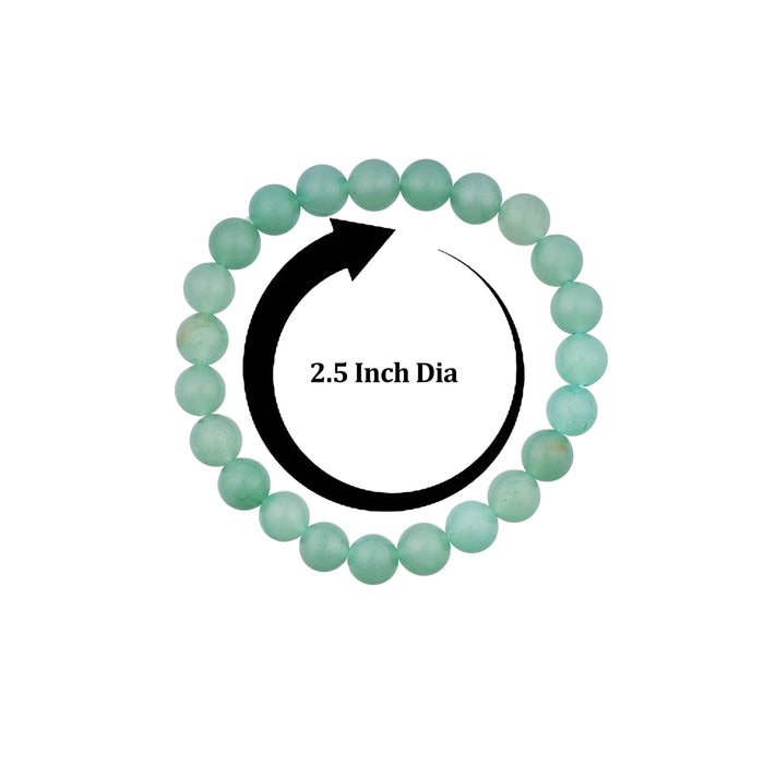 Green Aventurine Bracelet - 2.5 Inches | Aventurine Crystal Bracelet/ Gemstone Bracelet for Men & Women - Bracelet