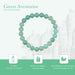 Green Aventurine Bracelet - 2.5 Inches | Aventurine Crystal Bracelet/ Gemstone Bracelet for Men & Women - Bracelet