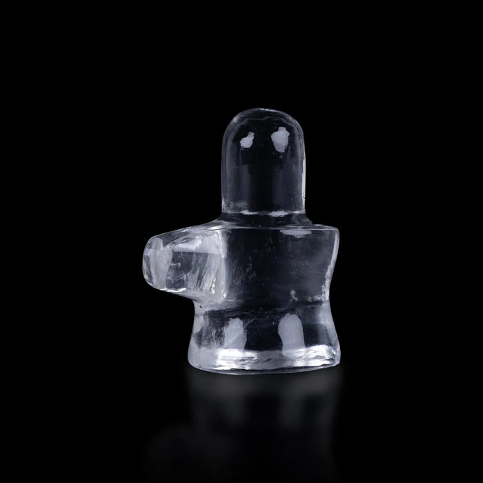 Spatika Lingam - 1 inches | Spatika Shiva Lingam/ Spatika Shivling For Pooja And Worship - Sphatik & Semi Precious Stone Murties