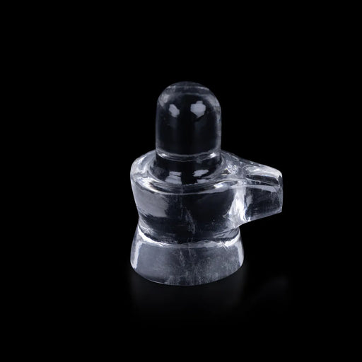 Spatika Lingam - 1 inches | Spatika Shiva Lingam/ Spatika Shivling For Pooja And Worship - Sphatik & Semi Precious Stone Murties