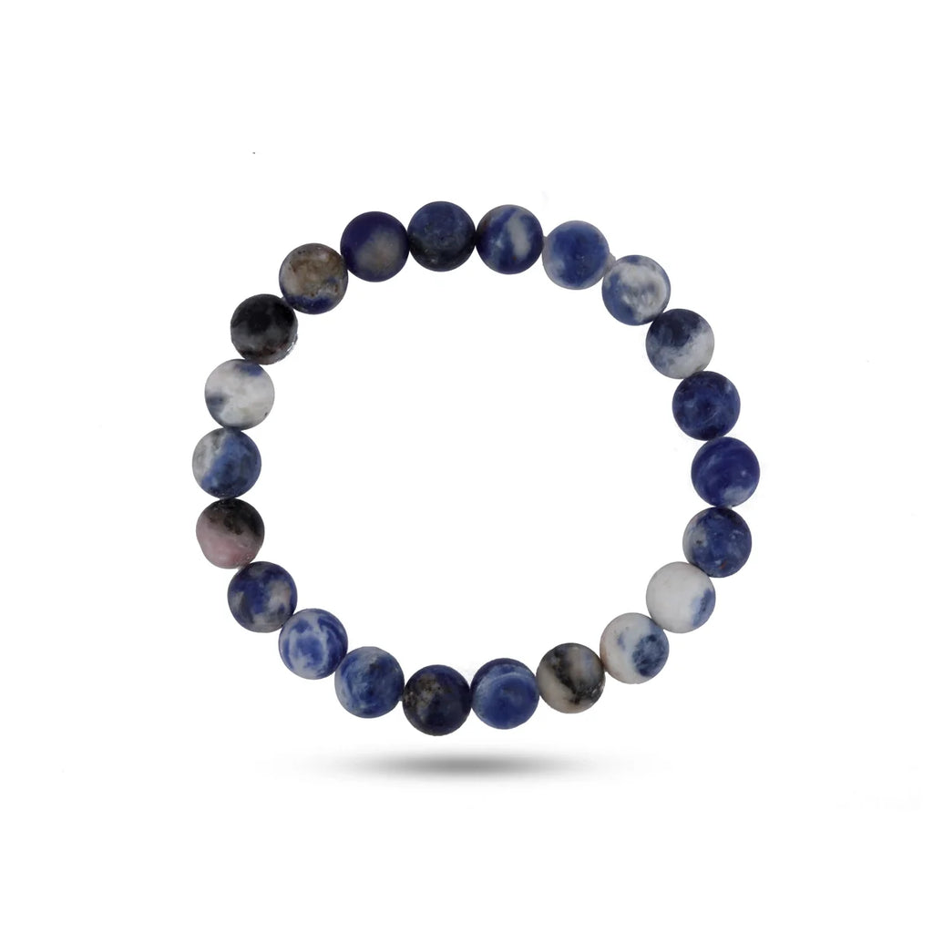 Sodalite Bracelet - 2.5 Inches | Gemstone Bracelet/ Crystal Bracelet for Men & Women