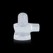 Spatik Shivlinga - 2 x 1.5 Inches | Sphatika Shivalinga / Sphatik Shivalinga for Pooja - Sphatik & Semi Precious Stone Murties