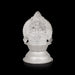 Lakshmi Kubera Lamp - 5.5 x 3.5 Inches | Silver Lakshmi Kubera Vilakku / Laxmi Kubera Deepam for Pooja - Deity Lamps