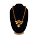 Rudraksha Mala With Shivling Design Panchaloha Pendant - 21 Inches | 45-54 Beads Ruthratcham Malai for Meditation - Rudraksha Mala, Pendant, Bracelet