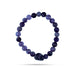 Amethyst Bracelet - 2.5 inches | Semi precious Bracelet / Tumbled Bead Hand Band / Hand Band for Men & Women - Bracelet