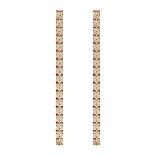 Stone Belt - 18 Inch | Waist Belt/ Multicolour Stone Jewelry/ Jewellery for Deity - Waist & Leg Accessories