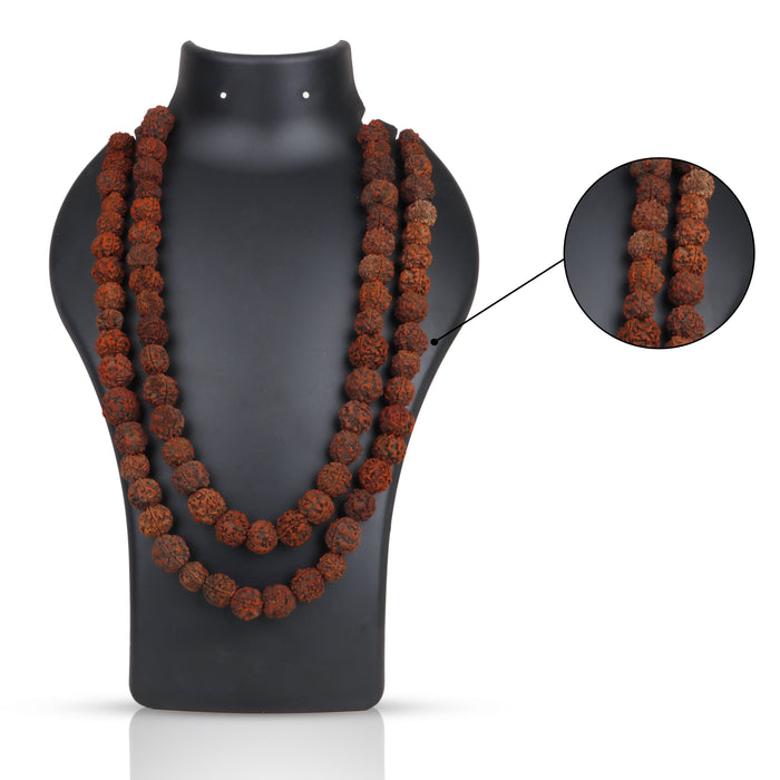 Ruthratcham Malai - 4 Face | Rudraksha Mala/ Kantha Mala/ Rudra Mala for Men and Women