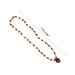 Tulasi Mala - 9 Inches | Tulasi Japa Mala With Leaf Locket/ Kanthi Mala for Meditation/ 3 Gms Approx - Tulsi Mala, Pendant, Bracelet