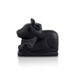 Black Agate Nandi Statue - 2 x 2.5 Inches | Nandi Murti / Nandhi Statue for Pooja - Sphatik & Semi Precious Stone Murties