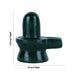 Green Zade Shiv Ling Murti - 1.75 x 1.5 Inches | Margaj Shiva Lingam Statue/ Shiv Ling Statue for Worship - Sphatik & Semi Precious Stone Murties