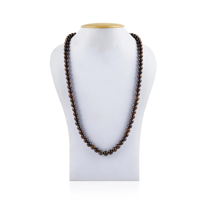 Bronzite Mala - 16 Inches | Gemstone Mala/ Crystal Jewellery for Men & Women