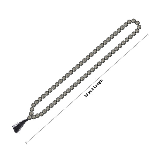 Pyrite Mala - 20 Inches | Pyrite Crystal Mala/ Pyrite Bead Mala for Spiritual Purpose - Mala & Pendant