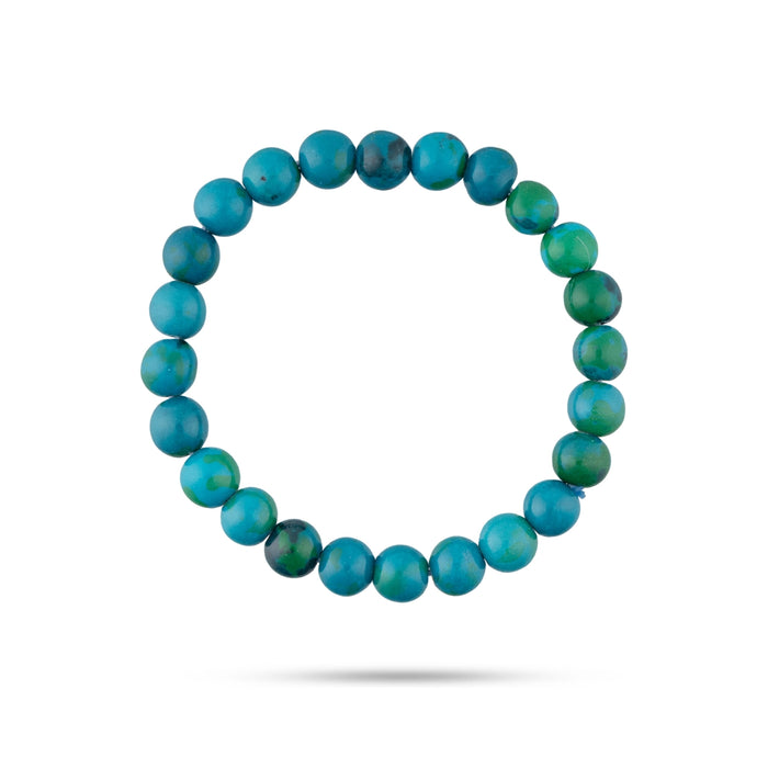 Chrysocolla Bracelet - 2.5 Inches | Chrysocolla Crystal Bracelet/ Chrysocolla Hand Band for Spiritual Purpose - Bracelet