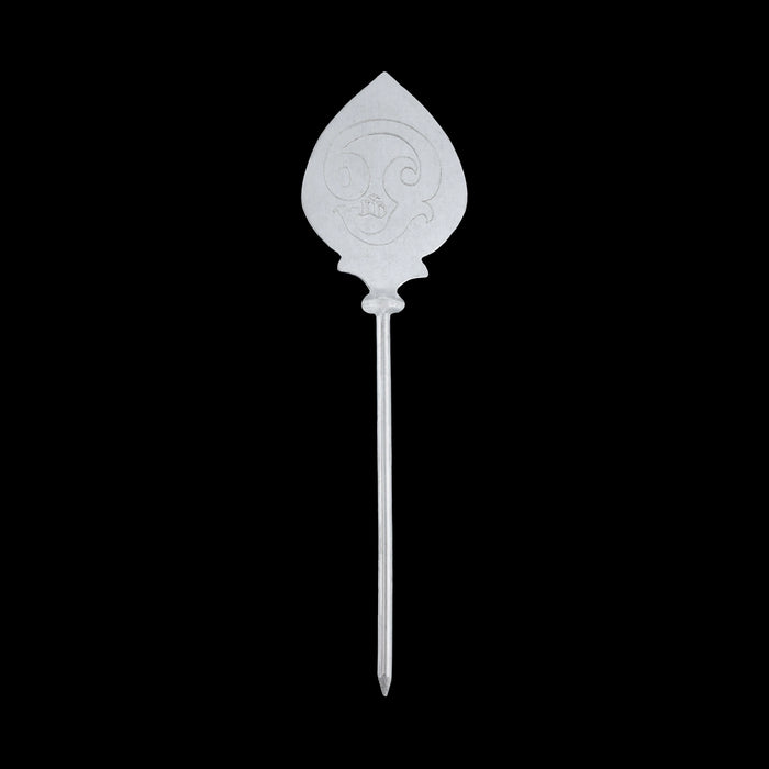 Murugan Vel - 2.5 Inches | Silver Murugan Vel/ God Murugan Vel/ Silver Vel for Pooja - Deity Accessories