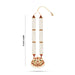 Kemp Moti Haram - 13 Inches | Long 4 Line Moti Necklace/ Kemp Jewellery for Dance - Bharatanatyam Jewellery