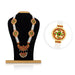 Kemp Moti Haram - 13 Inches | Long 4 Line Moti Necklace/ Kemp Jewellery for Dance - Bharatanatyam Jewellery