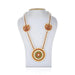 Kemp Moti Haram - 11 Inches | Long Moti Necklace/ Kemp Jewellery for Dance - Bharatanatyam Jewellery