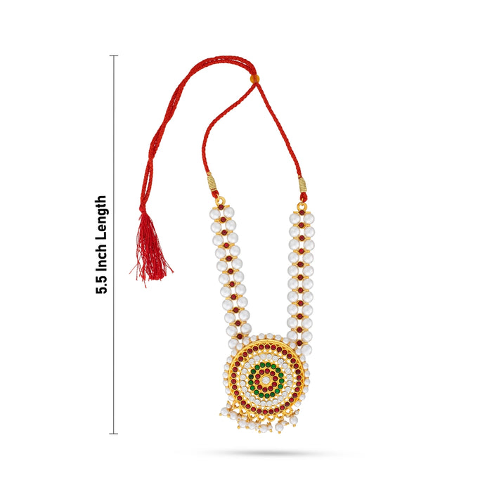 Kemp Moti Necklace - 5.5 Inches | Moti Jewellery/ Kemp Jewellery for Dance