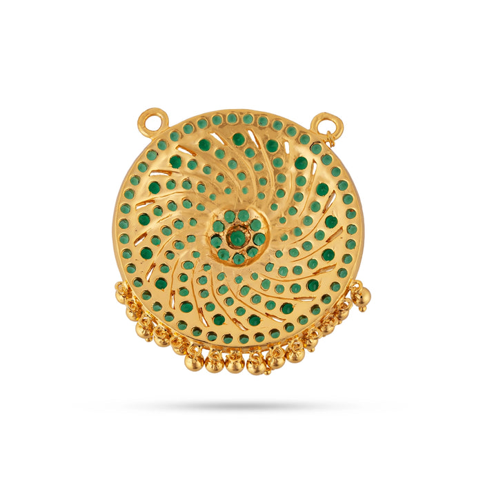 Stone Locket - 3 x 2.25 Inches | Multicolour Dollar / Pendant / Artificial Jewelry For Chains