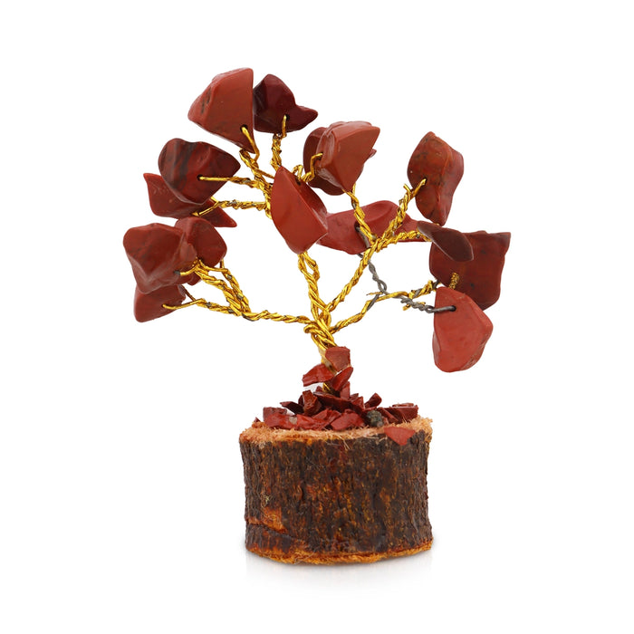 Gem Tree Set - 2 x 1 Inches | 12 Pcs/ Crystal Tree for Vastu - Table Stand Accessories