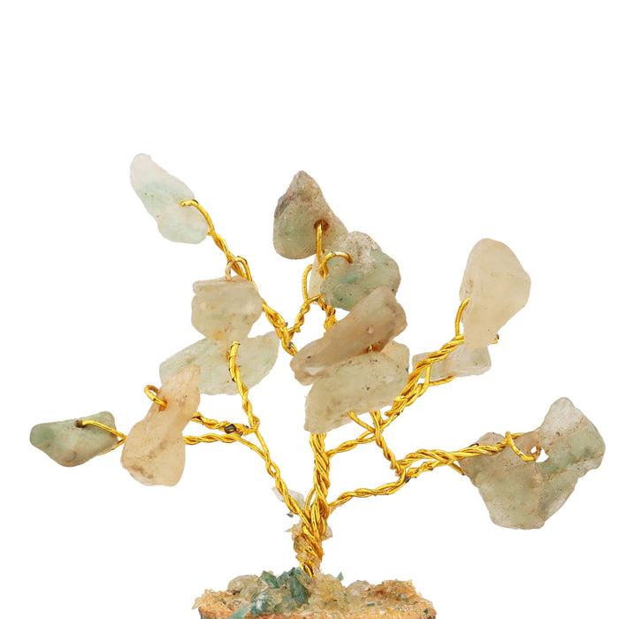 Gem Tree Set - 2 x 1 Inches | 12 Pcs/ Crystal Tree for Vastu - Table Stand Accessories